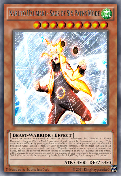 Naruto Uzumaki YGO Card #4 by KiratheHedgehog3 on DeviantArt