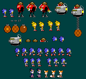 Sonic Adventure Sprites 