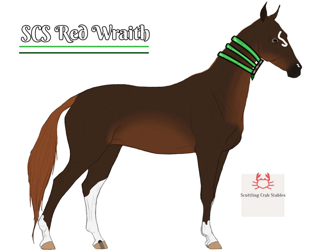 SCS Red Wraith || Ref | Sold by aliteralpinetree on DeviantArt