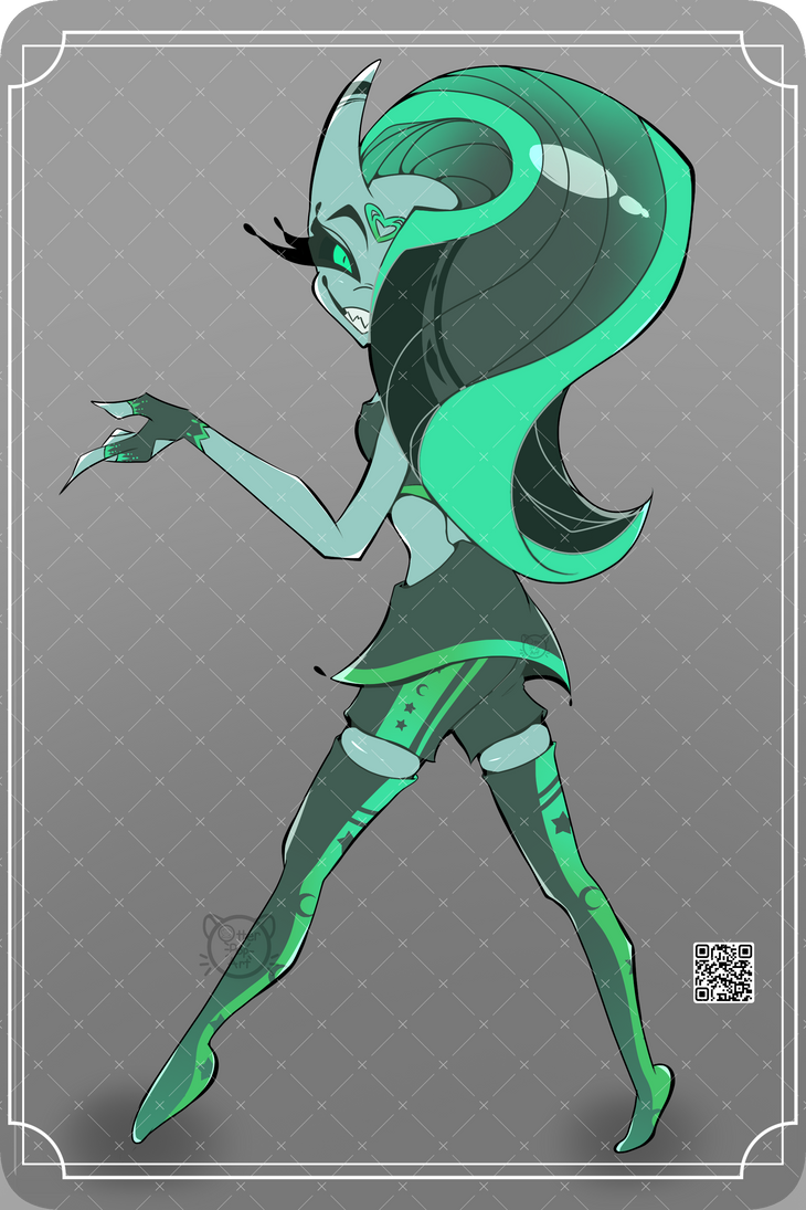 Fish Demon Character #001 Helluva Hazbin Adopt - Fish Demon by OtterPopArt on DeviantArt