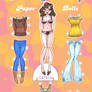 Doll Me Up: paper doll fashion