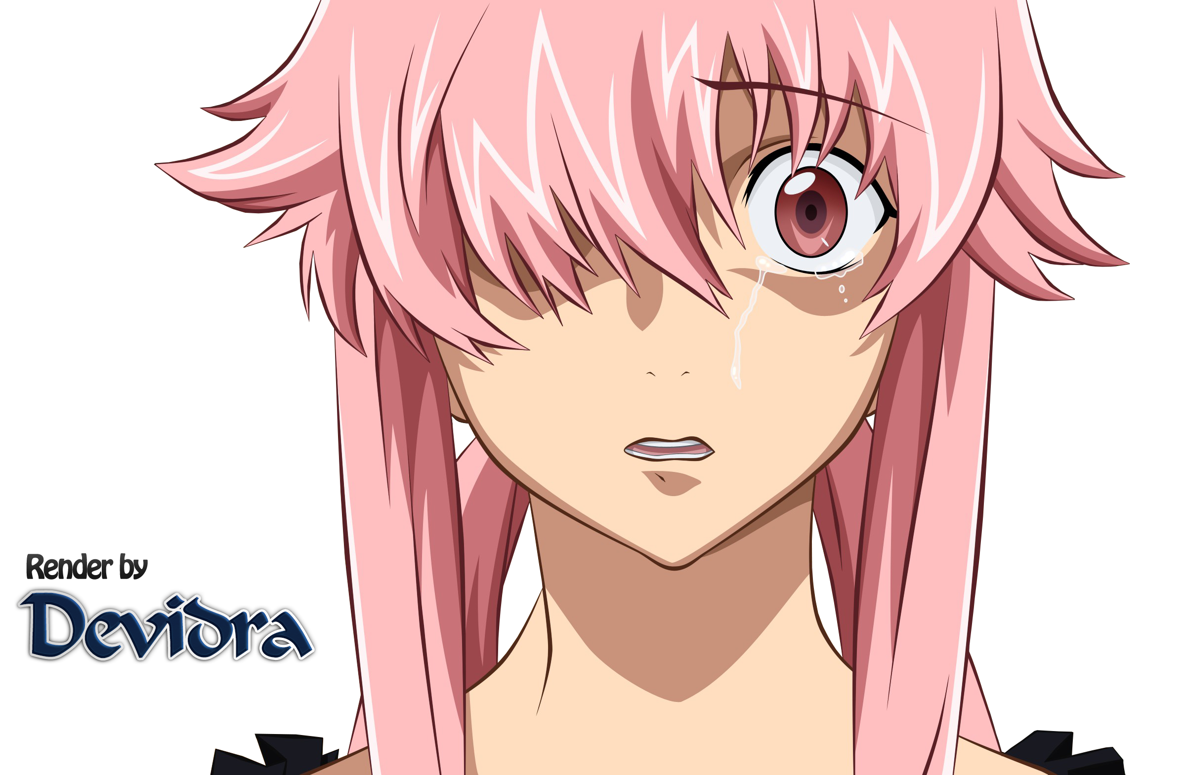 Yuno 2.0, Mirai Nikki by Retratosanime on DeviantArt