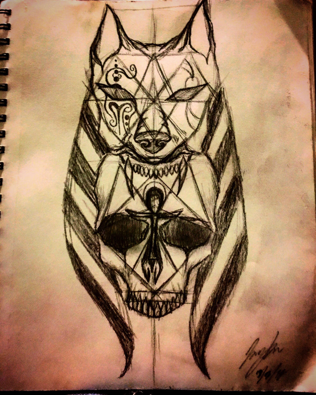 Anubis tattoo by jk808ART on DeviantArt