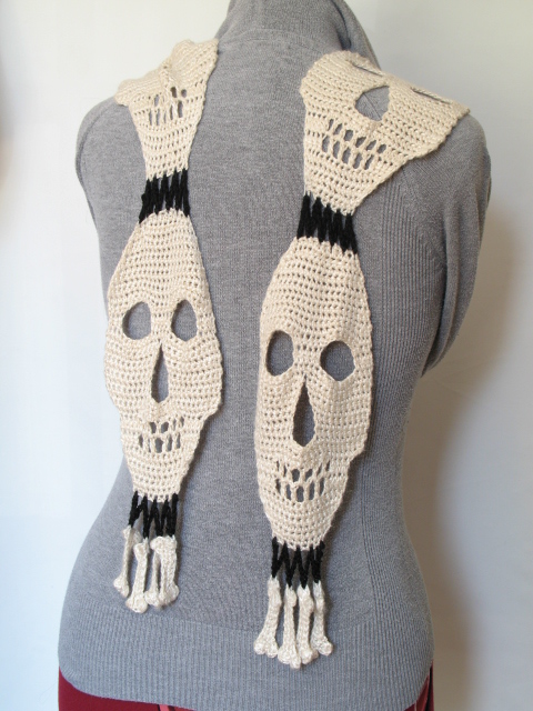 Scary Skull Scarf