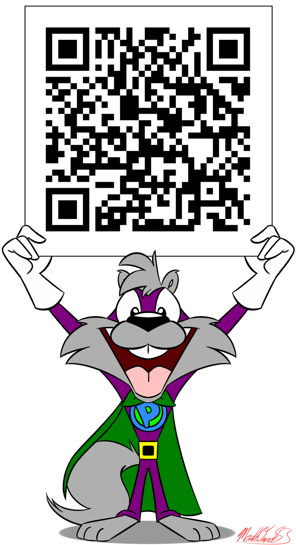 Comic QR Code