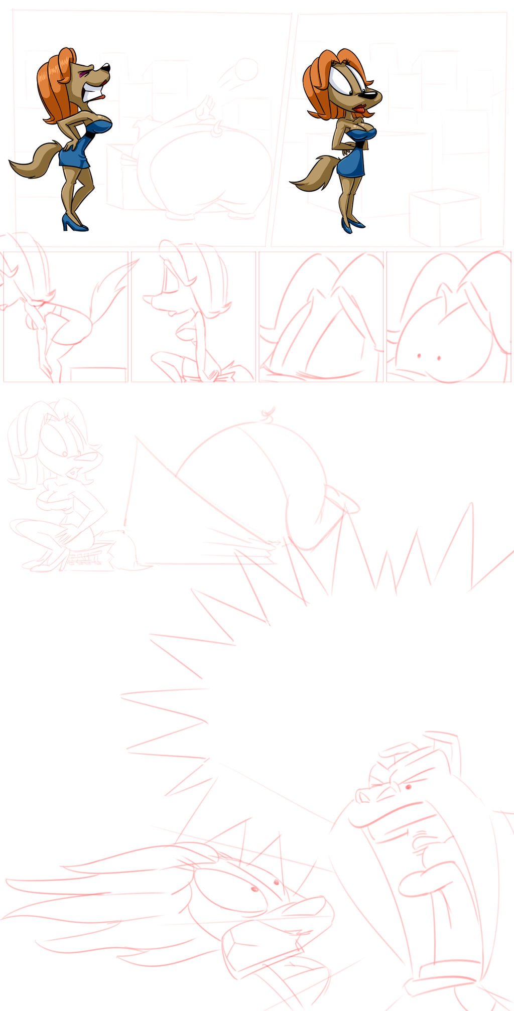 More Unfinish Comic Strip.