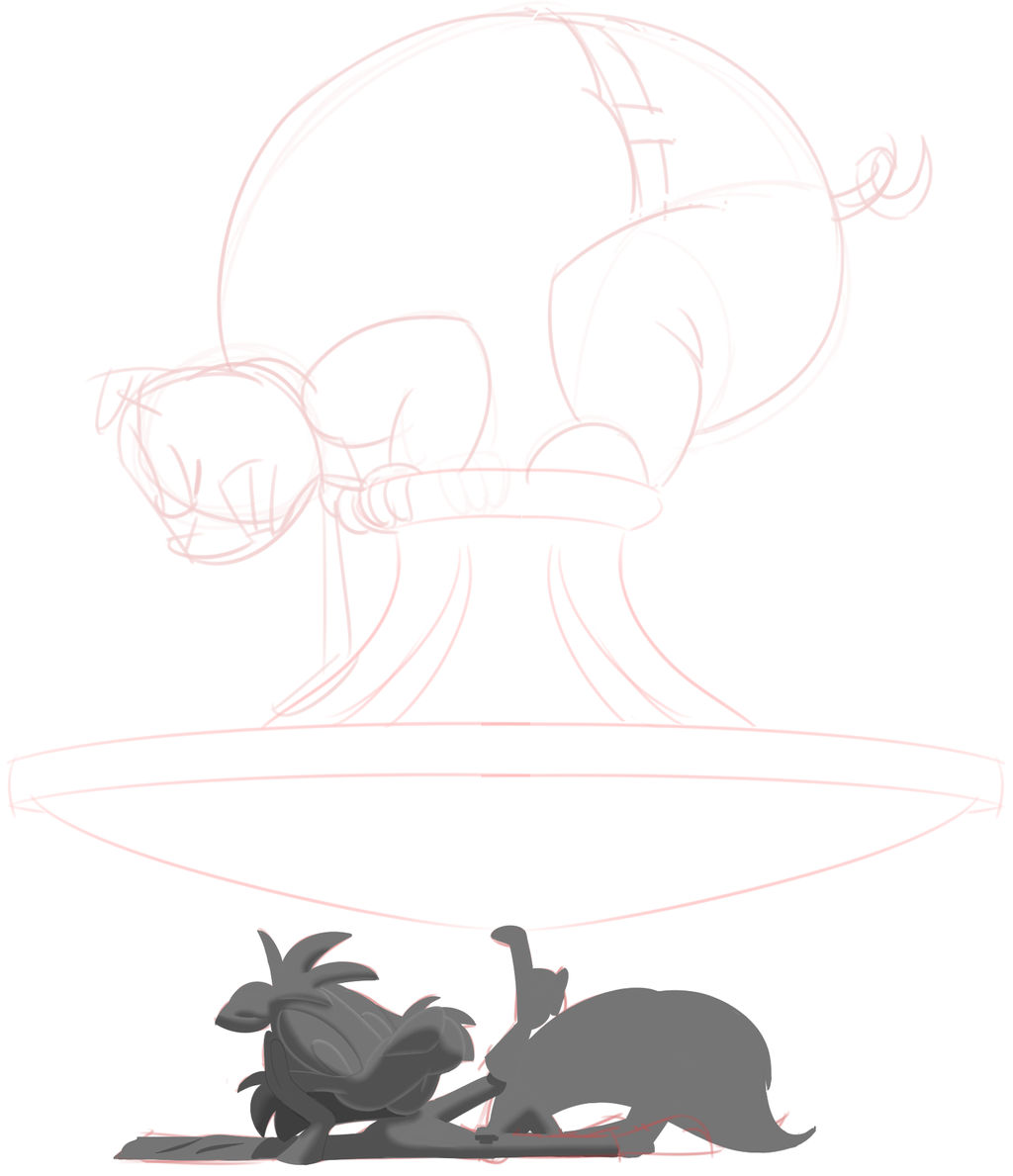 Unfinish Statue