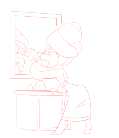 Missy's Looking At Herself