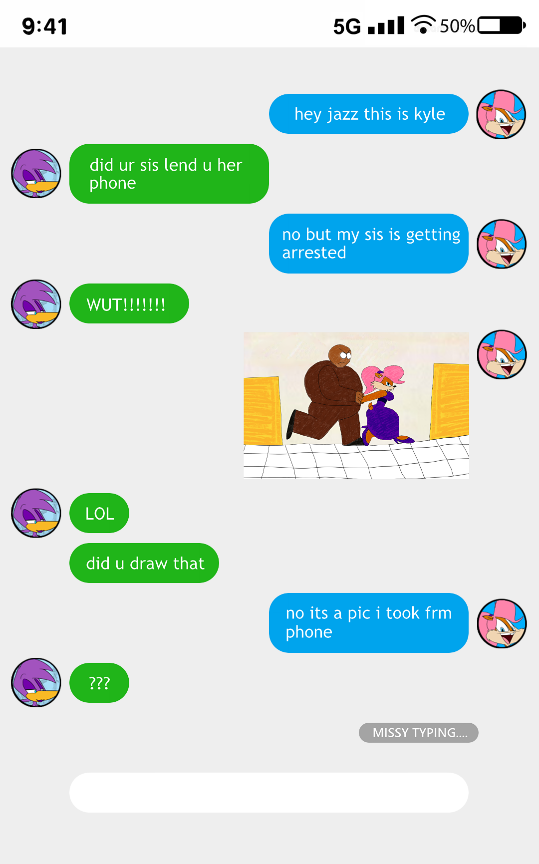 Jasmine's Texts