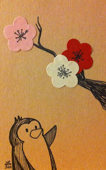 Pen Pen and Plum Blossom