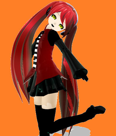 MMD Model by xParodicax on DeviantArt