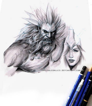 Aras Color pencil Drawing by AtomiccircuS on DeviantArt