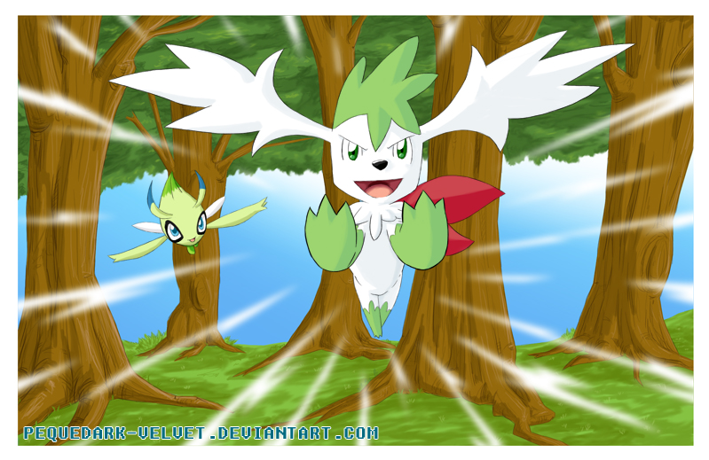 Shaymin Pokemon Go Idle by sliiide on DeviantArt