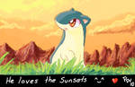 STUFFS .:QUILAVA SUNSET:. by PEQUEDARK-VELVET