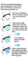 Anime Eye Coloring Tutorial