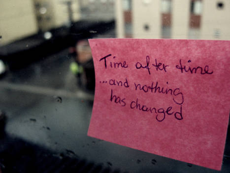 Time after time...