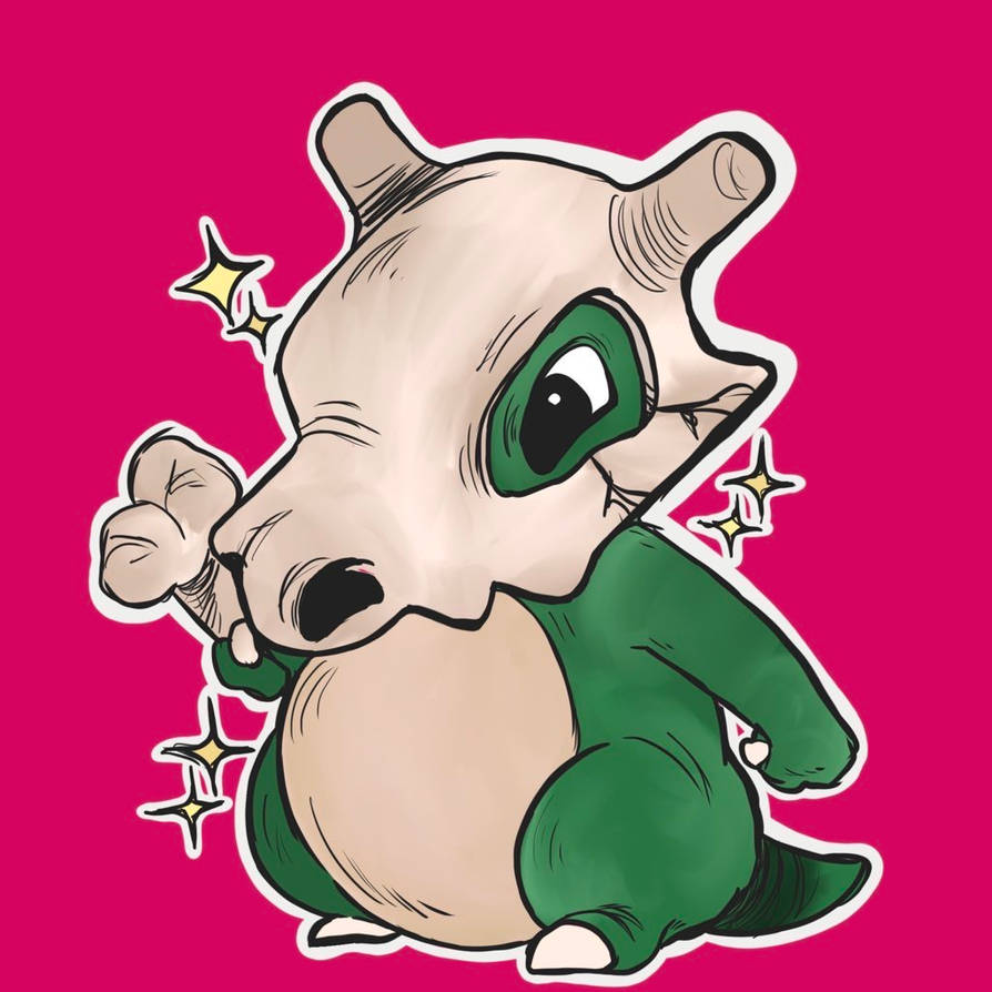 Shiny Cubone by TEAOBSESSED on DeviantArt