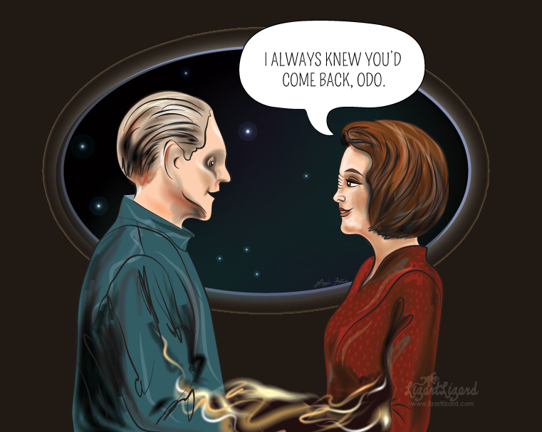 Star Trek DS9: Odo and Kira