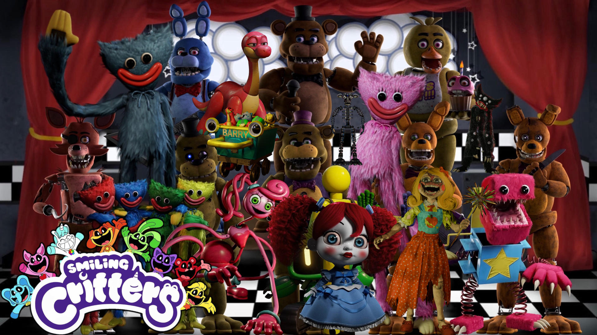 My Own FNAF/Poppy Playtime Crossover by MalachiRichard2004 on DeviantArt
