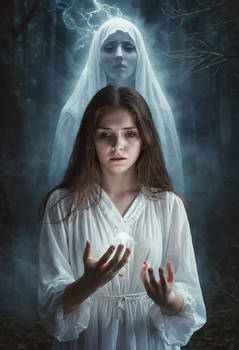 A young woman and her spirit