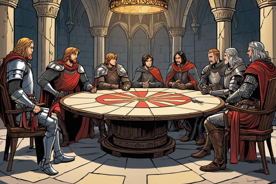 Table Arthurienne Arthurian legend - The Round Table by Ifcee on DeviantArt