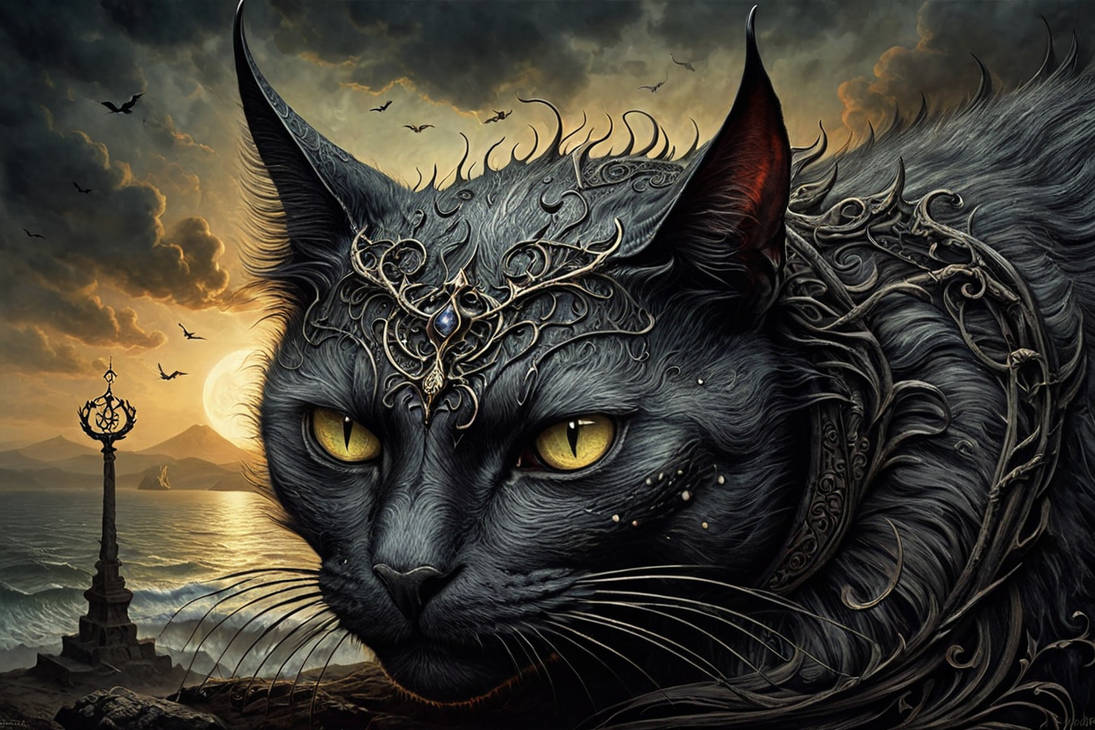 Demon Cat Script The demonic cat-02 by Ifcee on DeviantArt