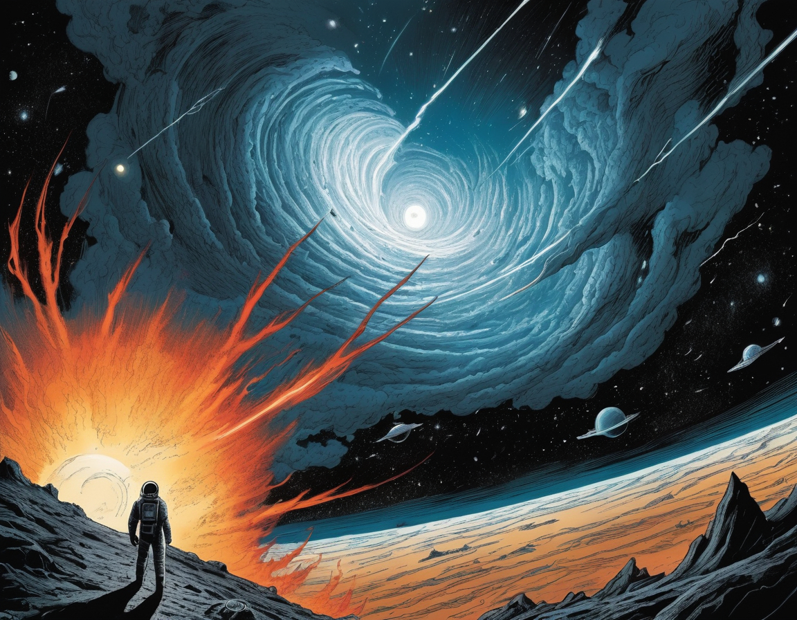 Devastating Strike Deviantart Devastating storm in space-07 by Ifcee on DeviantArt