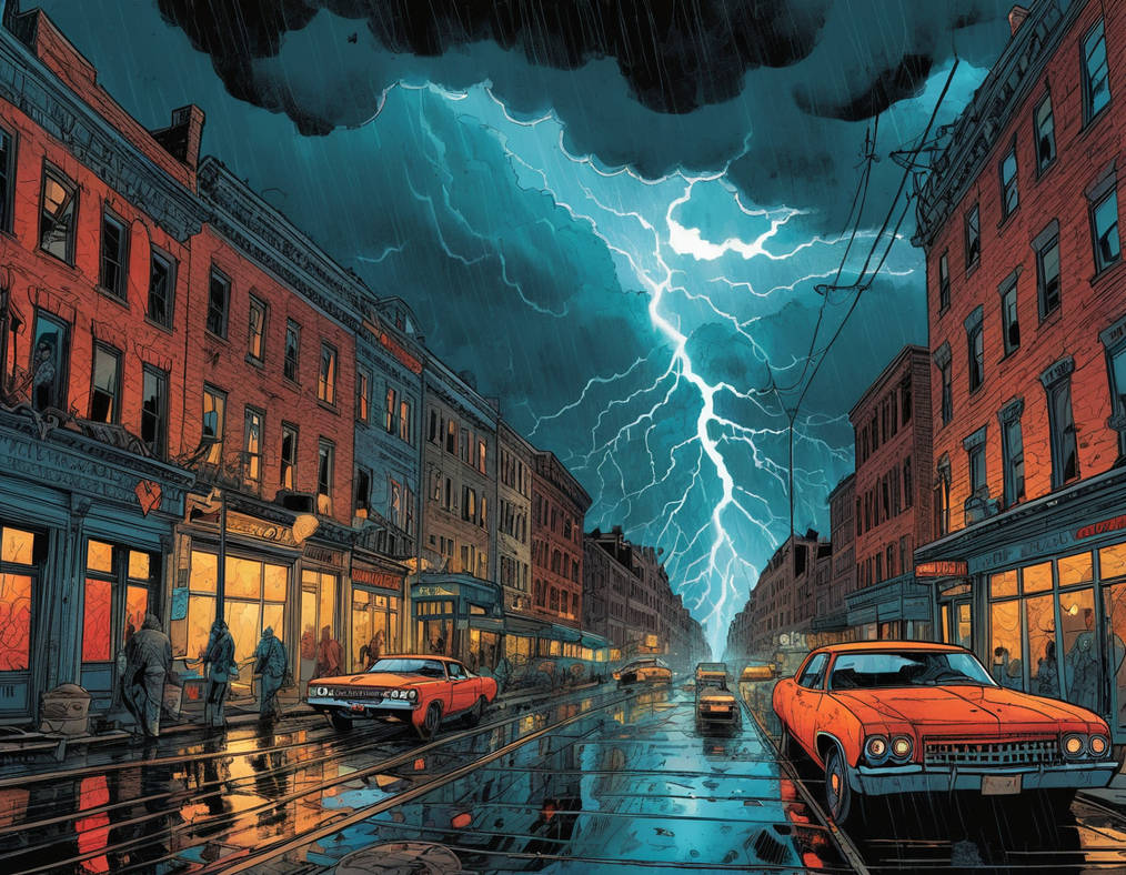 Devastating Strike Deviantart Devastating storm in the city-08 by Ifcee on DeviantArt