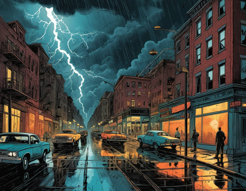 Devastating Strike Deviantart Devastating storm in the city-05 by Ifcee on DeviantArt