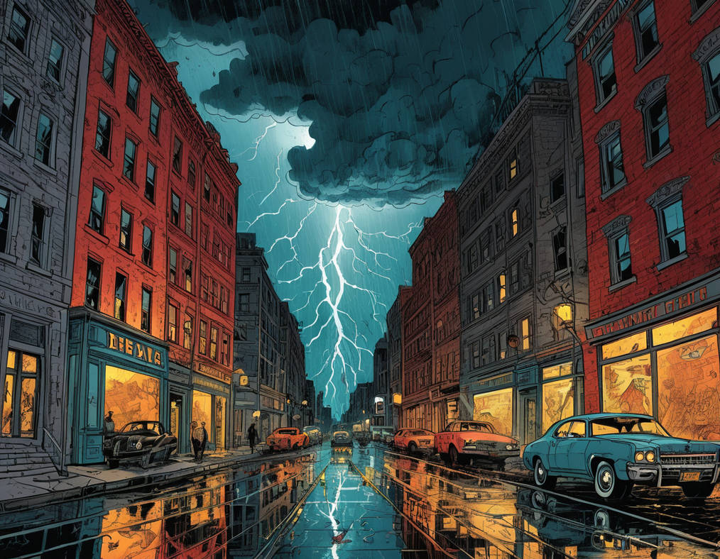 Devastating Strike Deviantart Devastating storm in the city-03 by Ifcee on DeviantArt