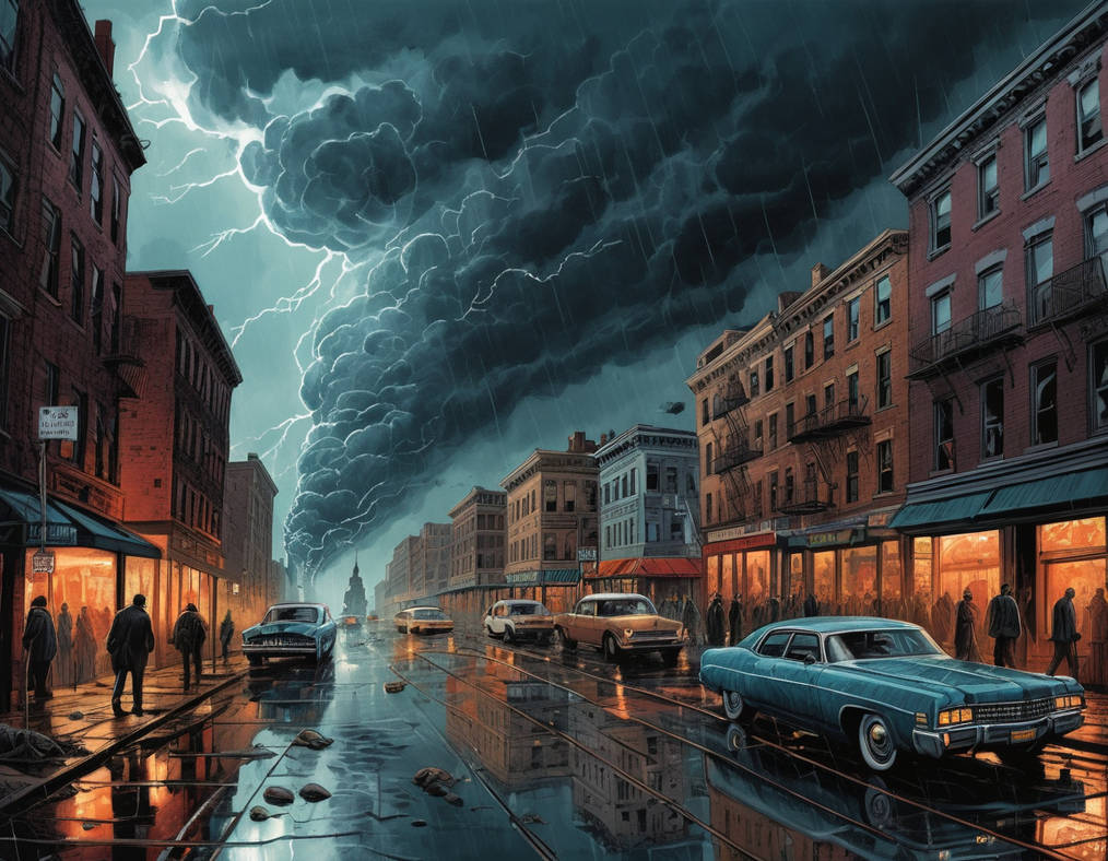 Devastating Strike Deviantart Devastating storm in the city-02 by Ifcee on DeviantArt