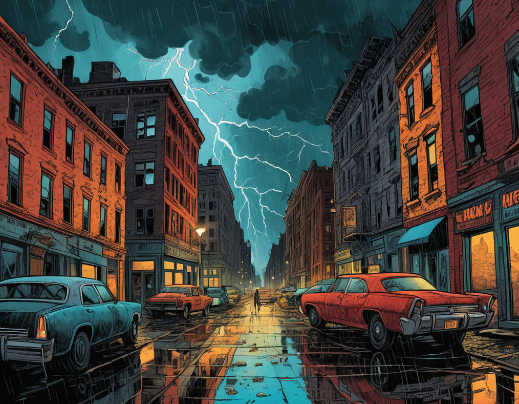 Devastating Strike Deviantart Devastating storm in the city-01 by Ifcee on DeviantArt