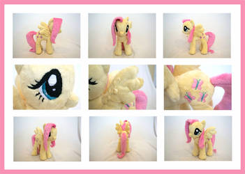 MLP Fluttershy Plushie - Alternate Views