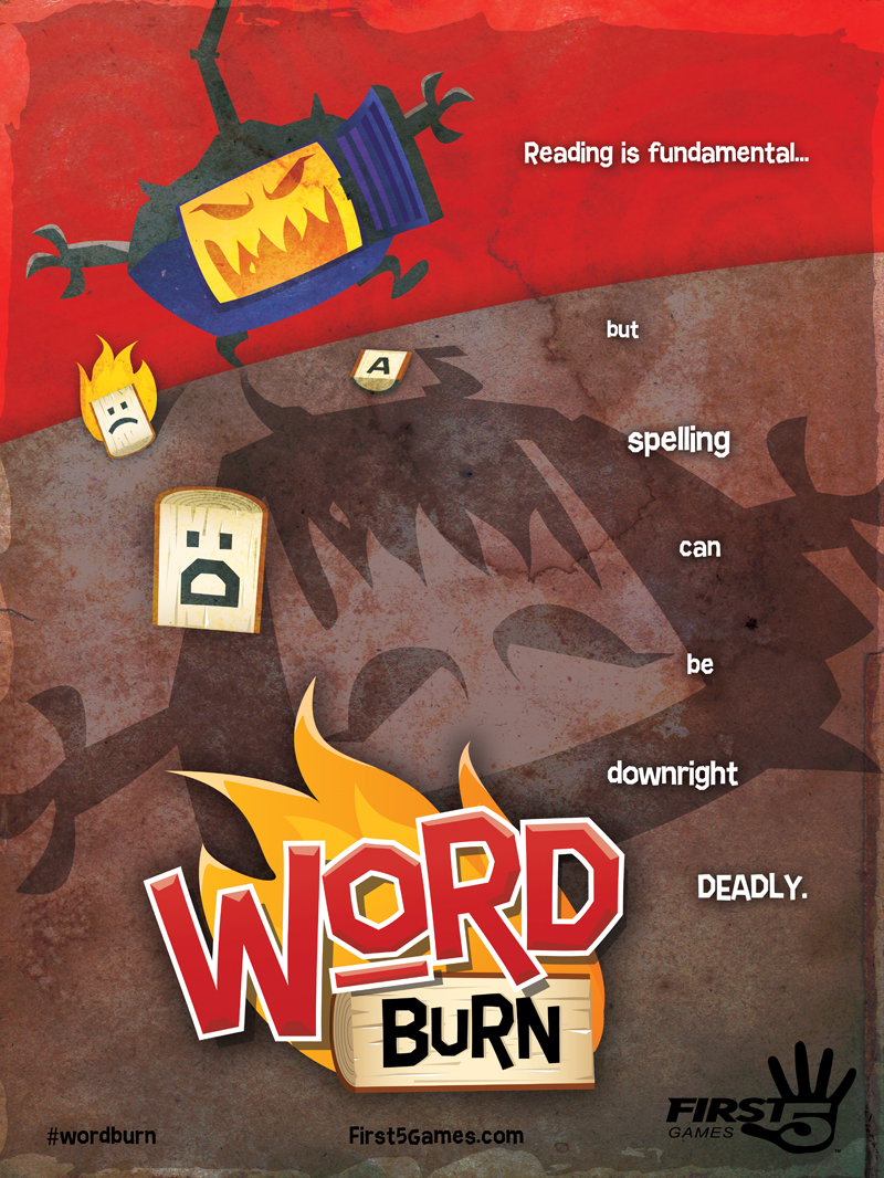Word Burn Movie Poster (2013)