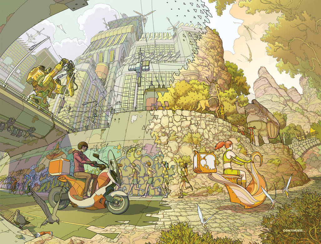 Nonplayer 1 Final Spread by NateSonOfSimp
