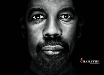 Digital Drawing - Denzel Washington