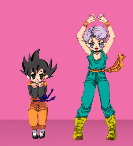 tibi trunks and goten