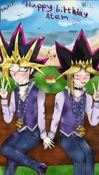 Happy birthday Atem san 2021