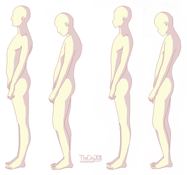 Good VS Bad Posture - MALE - Relistic + Anime