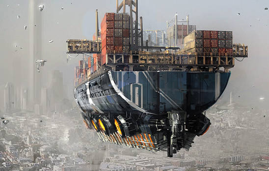 Planetary Cargo Ship