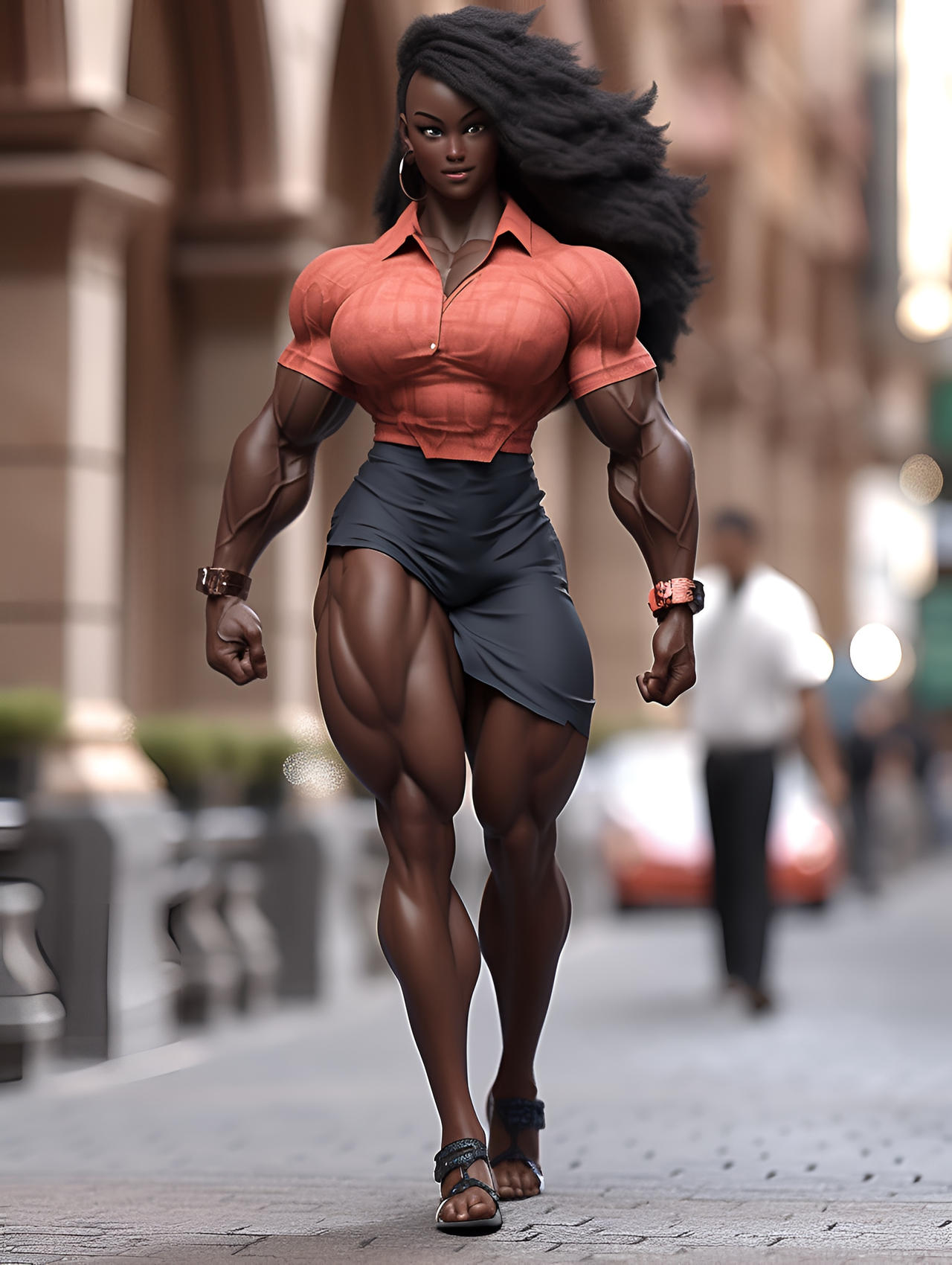 Buff Female Runner Your average Female Bodybuilder (22) by Jetprovost on DeviantArt