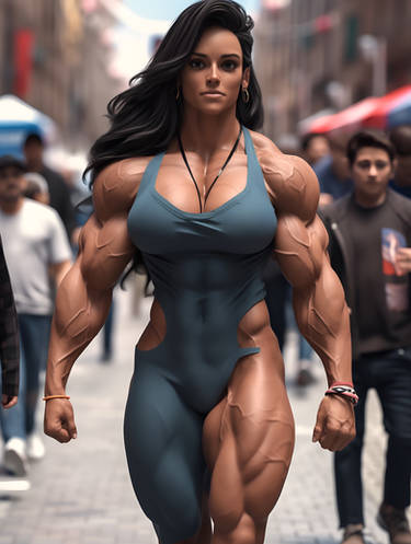 Your average Female Bodybuilder (43) by Jetprovost on DeviantArt