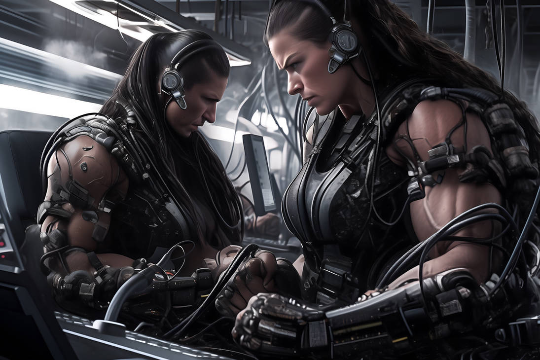 Cyborg Crewmate Cyborg Maintenance Day (2) by Jetprovost on DeviantArt