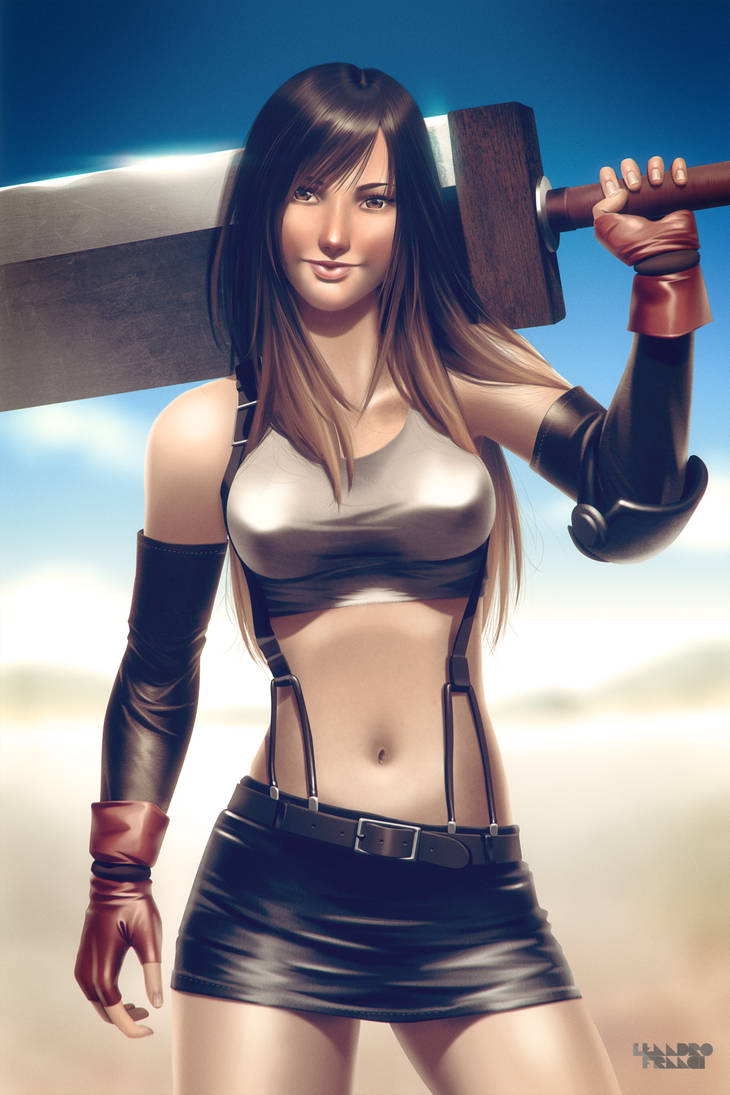 Tifa Lockhart by lenadrofranci