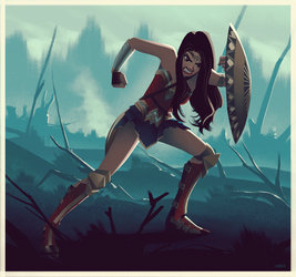 Wonder Woman in No Man's Land Animated