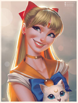 Sailor Venus Portrait