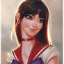 Sailor Mars Portrait