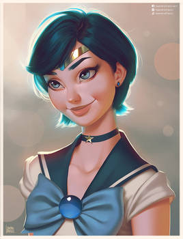 Sailor Mercury Portrait