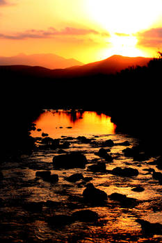 Sunset in Spain