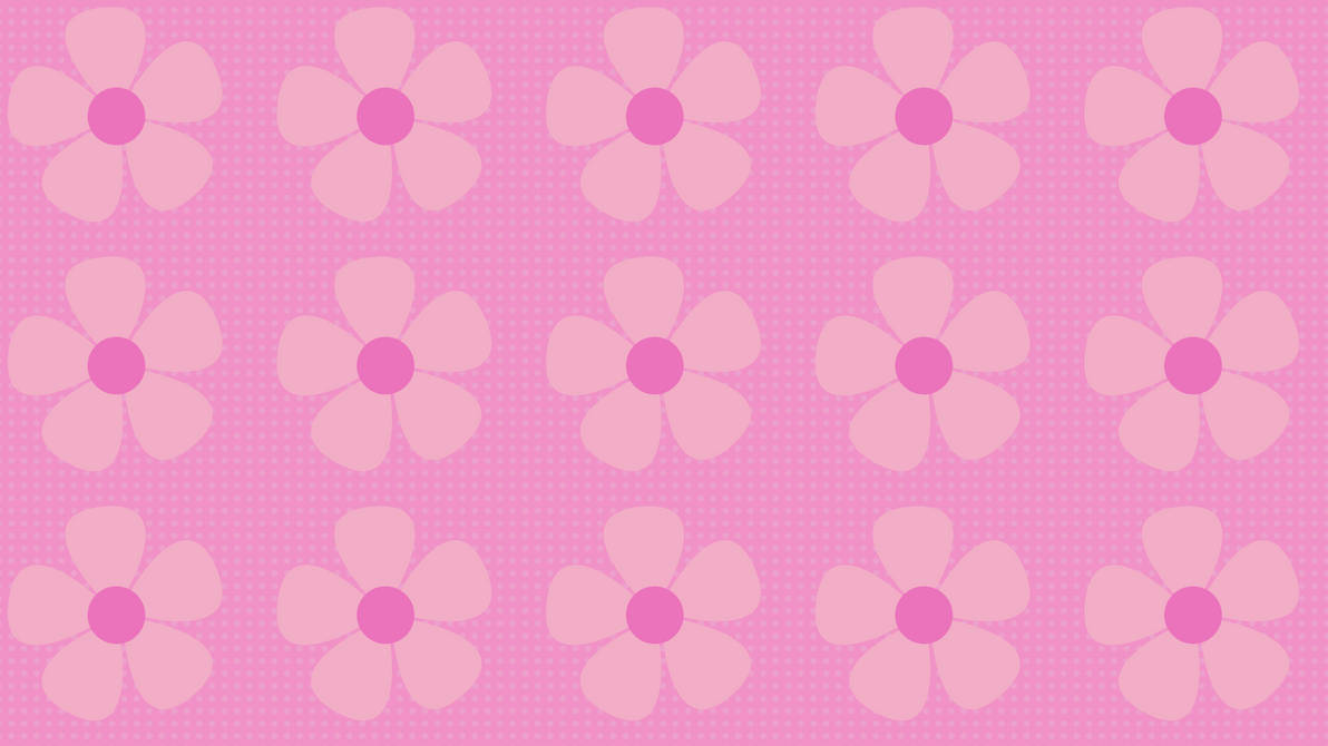 flower evengrid wallpaper pink by wickerenthusiast on DeviantArt